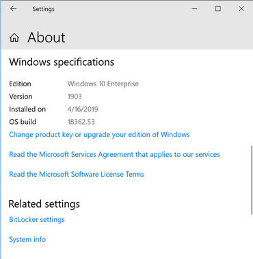 full new installation of windows 10 pro where is the serial key
